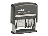 Trodat® Printy Economy 12-Message Date Stamp, Self-Inking, 2" x 0.38", Black 1 thumbnail image