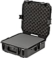 SKB Cases iSeries Injection-Molded Mil-Standard Waterproof Case With Foam, 15"H x 15"W x 6-1/2"D, Black 1 thumbnail image