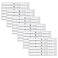 Charles Leonard Plastic Ruler, 12-Inch, Clear, Pack Of 36