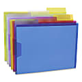 Pendaflex® Poly View Folders, 1" Expansion, Letter Size, Assorted Colors, Pack Of 6 Folders