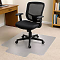 Floortex® TrYlok® 45" x 53" Lipped Chair Mat for Low Pile Carpets 1 thumbnail image
