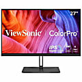 ViewSonic VP2776T-4K 27 Inch 4K UHD IPS Monitor with Advanced Ergonomics, Thunderbolt 4, 100% sRGB Rec 709, Pantone Validated, USB C, HDMI 2.1, and DP Daisy Chain for Home and Office - 27" Viewable - In-plane Switching (IPS) Technology