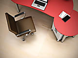 Deflect-O® Hard Floor Chair Mat, 36"W x 48"D, Clear