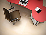 Deflect-O® Hard Floor Chair Mat, 36"W x 48"D, Clear 1 thumbnail image