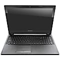 Lenovo G50-45 80E3007FUS 15.6" LCD Notebook - AMD A-Series A6-6310 Quad-core (4 Core) 2.40 GHz - 4 GB DDR3L SDRAM - 1 TB HDD - Windows 8.1 - 1366 x 768 - Black 1 thumbnail image