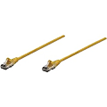 Intellinet Network Solutions Cat6 UTP Network Patch Cable, 1.5 ft (0.5 m), Yellow - RJ45 Male / RJ45 Male 1 thumbnail image