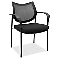 Lorell® Mesh/Fabric Guest Chair, Black 1 thumbnail image