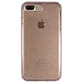 Speck® Presidio™ CLEAR Hard Case For Apple® iPhone® 7 Plus, Gold Glitter/Rose Pink