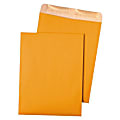 Stride, Inc.® 100% Recycled Business Envelopes, 10" x 13", Brown, Regular Gum Adhesive Seal, Carton Of 500