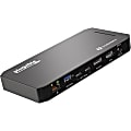 Plugable Thunderbolt Dock - 40Gbps and USB C Docking Station with 96W Charging - Compatible with Mac and Windows Laptops, DisplayPort and HDMI, 2x USB-C, 3x USB 3.0, Gigabit Ethernet, Audio Jack - Horizontal