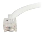 C2G 6ft Cat6 Non-Booted Unshielded (UTP) Ethernet Network Patch Cable - White - Patch cable - RJ-45 (M) to RJ-45 (M) - 6 ft - UTP - CAT 6 - white