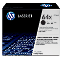 HP 64X High-Yield Black Toner Cartridge, CC364X