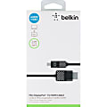 Belkin Mini DisplayPort to HDMI Cable - 12 ft HDMI/Mini DisplayPort A/V Cable for Audio/Video Device, TV, Notebook, Tablet PC, MacBook, Ultrabook, MacBook Pro, Cellular Phone