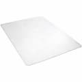 Deflecto SuperGrip Multi-Surface Vinyl Chair Mat, 48” x 36”, Clear