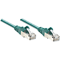 Intellinet Patch Cable, Cat6, UTP, 3', Green