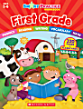 Scholastic Smart Practice Workbook With 48 Flash Cards, Grade 1