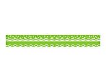 Barker Creek Scalloped-Edge Double-Sided Borders, 2 1/4" x 36", Lime, Pack Of 13 1 thumbnail image