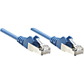 Intellinet Patch Cable, Cat6, UTP, 3', Blue