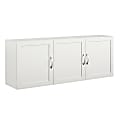 Systembuild Evolution Lory Framed 54"W Wall Cabinet, White