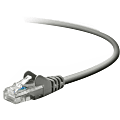 Belkin - Patch cable - RJ-45 (M) to RJ-45 (M) - 8 ft - CAT 5e - snagless - gray - for Omniview SMB 1x16, SMB 1x8; OmniView SMB CAT5 KVM Switch