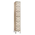 Safco® Storage Locker, 6-Box, Single-Column, Tan 1 thumbnail image
