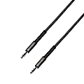 iHome Nylon Braided 3.5MM Audio Cable, 6', Black 1 thumbnail image