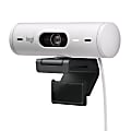 Logitech® BRIO 500 Webcam, Off White