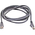 Belkin CAT6 Ethernet Patch Cable, RJ45, M/M - 4 ft Category 6 Network Cable for Network Device - First End: 1 x RJ-45 Network - Male - Second End: 1 x RJ-45 Network - Male - Patch Cable - Gray