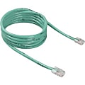 Belkin CAT6 Assembled Patch Cable RJ45M/RJ45M; 3 Green - 3 ft Category 6 Network Cable for Network Device - First End: 1 x RJ-45 Network - Male - Second End: 1 x RJ-45 Network - Male - Patch Cable - Gold Plated Contact - Green