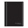 Mead Cambridge Limited 30% Recycled Refillable Business Notebook, 6 1/2" x 9 1/2", 1 Subject, College Ruled, 50 Sheets, Black 1 thumbnail image