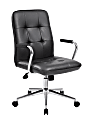 Boss Office Products Modern CaressoftPlus Mid-Back Task Chair, Black 1 thumbnail image