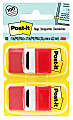 Post-it® Flags, 1 in. x 1.7 in., 12 Dispensers, 50 Flags/Dispenser, Red, School Supplies for Students, Flags for Textbooks and Notebooks 1 thumbnail image