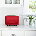 Bella Linea Collection 2-Slice Toaster - Toast, Browning, Bagel, Reheat - Red