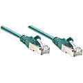 Intellinet Network Solutions Cat6 UTP Network Patch Cable, 5 ft (1.5 m), Green - RJ45 Male / RJ45 Male 1 thumbnail image