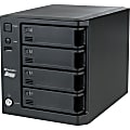 Verbatim PowerBay Quad Drive NAS - NAS server - 4 bays - 4 TB - SATA 3Gb/s - HDD 1 TB x 4 - RAID 0, 1, 5, 6, 5 hot spare - Gigabit Ethernet 1 thumbnail image