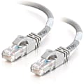 C2G-25ft Cat6 Snagless Crossover Unshielded (UTP) Network Patch Cable - Gray - Category 6 for Network Device - RJ-45 Male - RJ-45 Male - Crossover - 25ft - Gray 1 thumbnail image