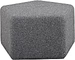 Lifestyle Solutions Galway Ottoman, 18”H x 32-2/5”W x 34”D, Gray 1 thumbnail image
