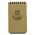 Rite in the Rain® Tactical Pocket Notebook, 3" x 5", Tan 1 thumbnail image