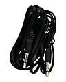 Duracell® 3.5mm Stereo Audio Cable, 10', Black 1 thumbnail image