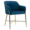 Glamour Home Ana Dining Chairs, Blue, 1 Chair