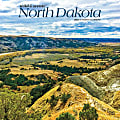 Brown Trout Monthly Regional Wall Calendar, 24" x 12", Wild & Scenic North Dakota, January to December 2022, 9781975439354 1 thumbnail image