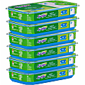 Swiffer® Wet Refill Cloths, 8 x 10, Fresh Scent, White, 12/Box, 6 Boxes/Carton 1 thumbnail image