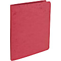 Office Depot® Brand Pressboard Side-Bound Report Binders With Fasteners, Executive Red, 60% Recycled, Pack Of 10
