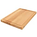 Martha Stewart Rectangle Cutting Board, 18” x 12”, Brown