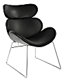 Office Star™ Avenue Six Jupiter Chair, Black/Chrome 1 thumbnail image