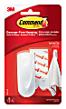 Command Spring Clip, 1 Clip, 2 White Adhesive Strips, Damage Free Hanging Picture Hangers, No Tools Wall Hanging Strips For Living Spaces 1 thumbnail image