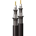 C2G 250ft Dual RG6/U Quad Shield In-Wall Coaxial Cable