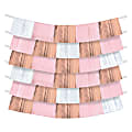 Amscan Decorating Backdrops, 60", Rose Gold Blush, Pack Of 9 Backdrops 1 thumbnail image