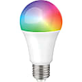 Supersonic WiFi LED Smart Bulb with Voice Control - 9 W - 230 V AC, 120 V AC - 820 lm - RGB Light Color - 25000 Hour - 10340.3°F (5726.8°C), 12140.3°F (6726.8°C) Color Temperature - 80 CRI - Alexa, Google Assistant, IFTTT Supported - Wi-Fi, Voice Control