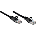 Intellinet Network Solutions Cat6 UTP Network Patch Cable, 7 ft (2.0 m), Black - RJ45 Male / RJ45 Male